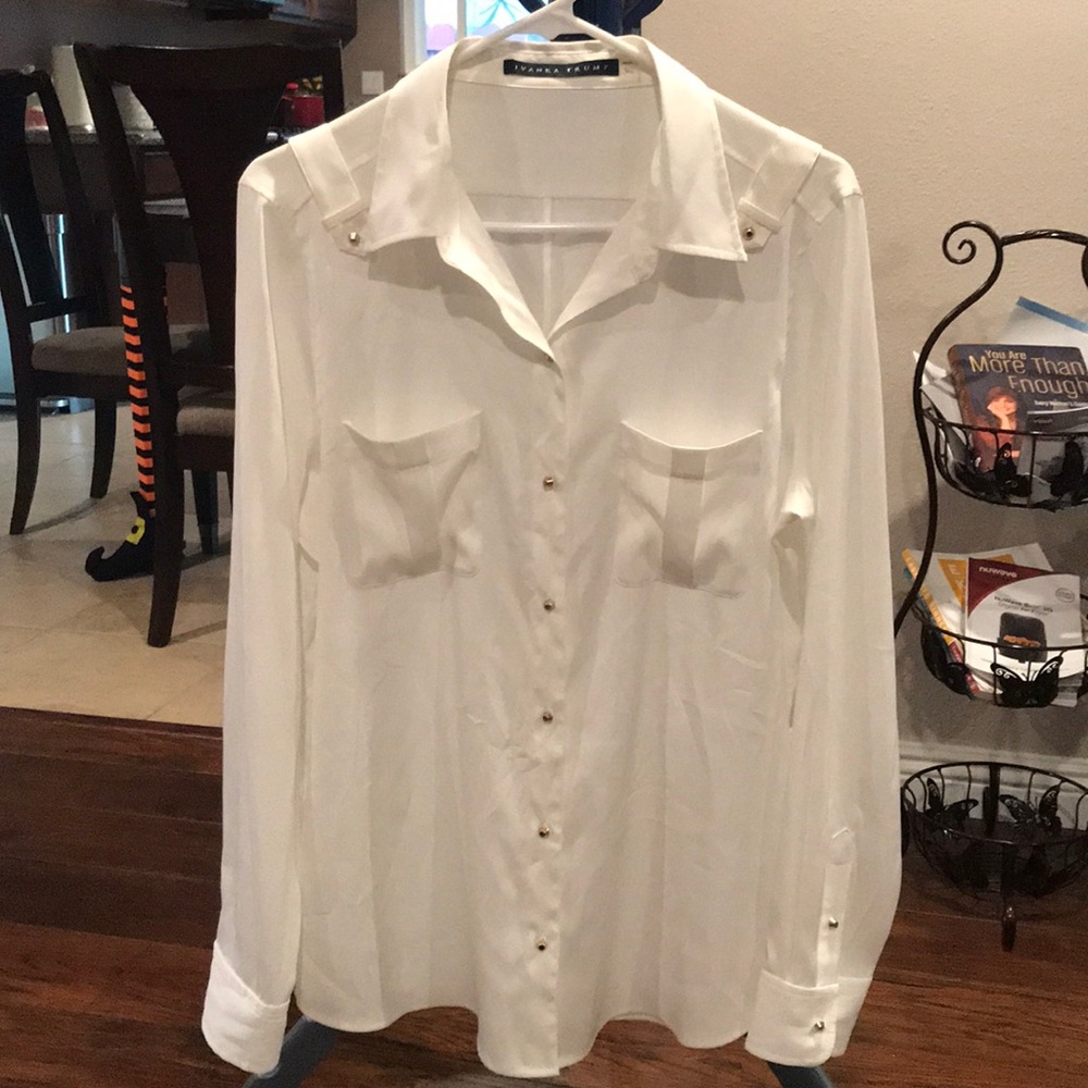 Ivanka Trump Long Sleeve Blouse